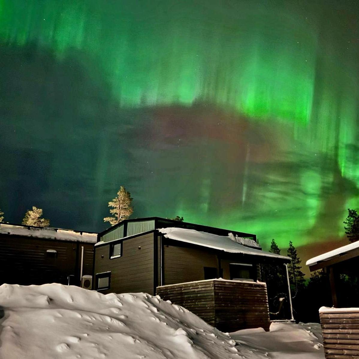 Levi Sky Igloo With Private Sauna And Hot Tub Exterior photo