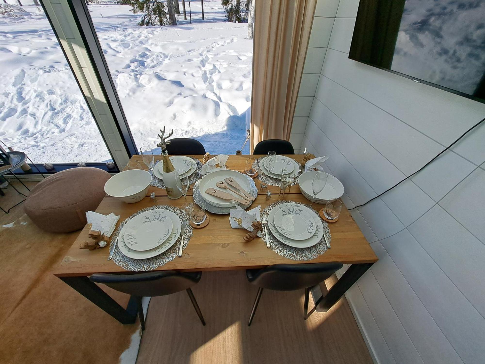 Levi Sky Igloo With Private Sauna And Hot Tub Exterior photo